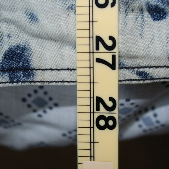 Blue Tunellus Men's Tie Dye Denim Jacket size L - Picture 10 of 12